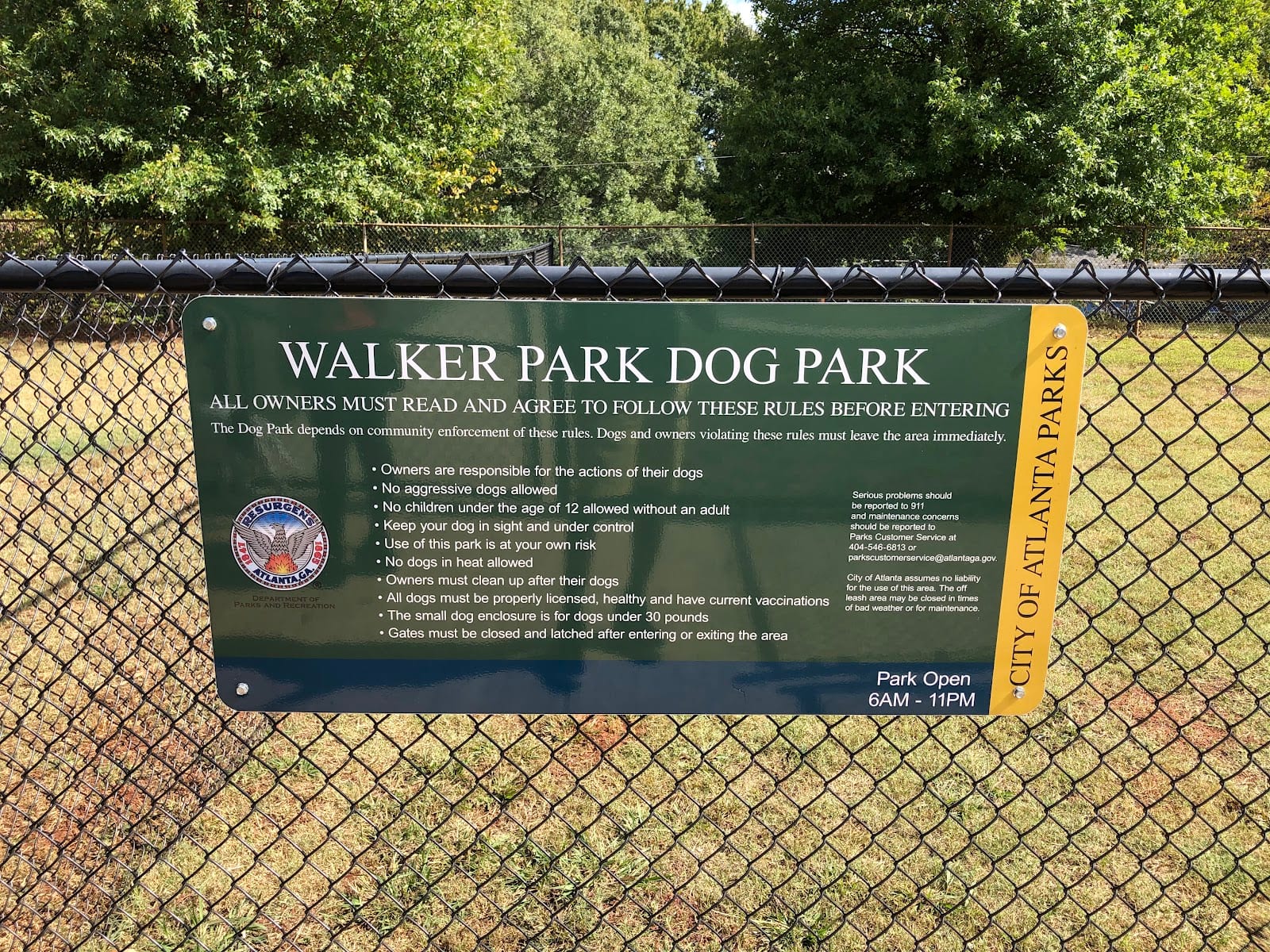 Walker Park Dog Park