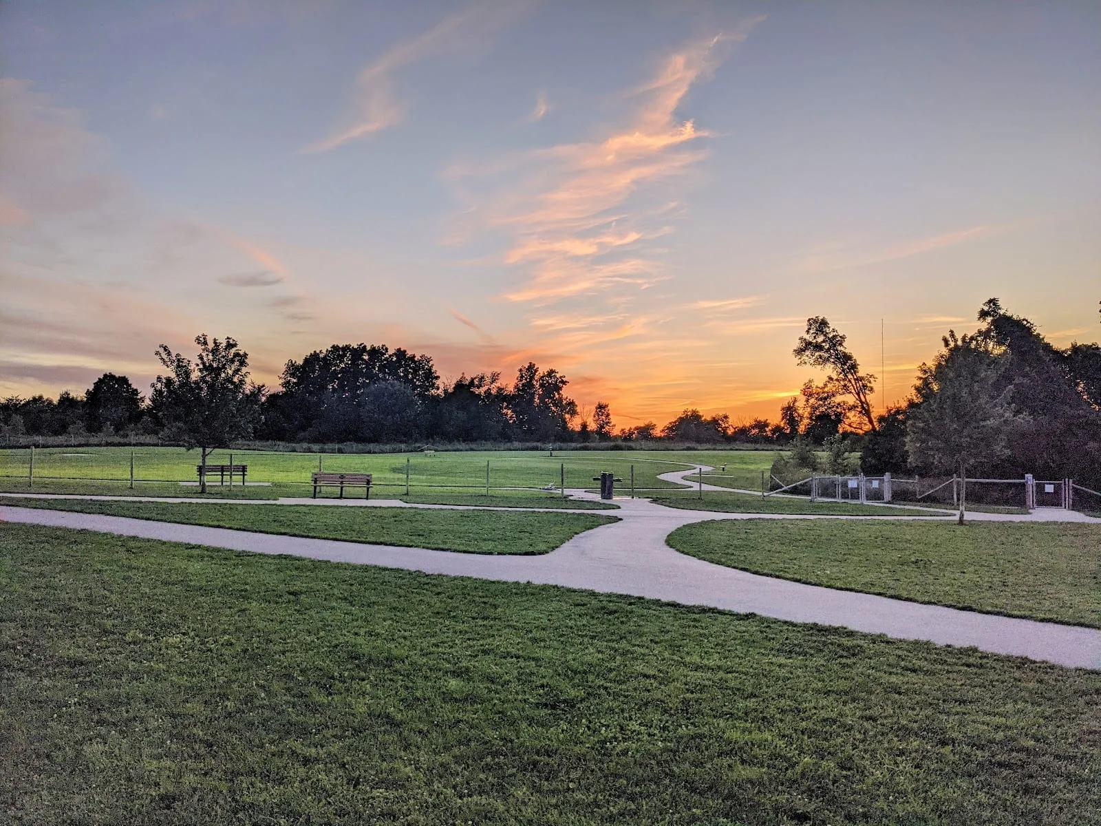 Dog park in Grand Rapids