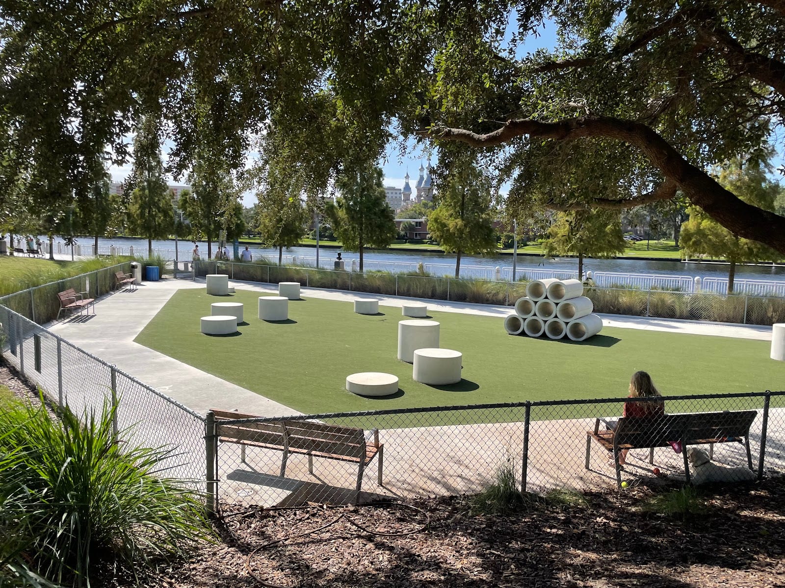 Curtis Hixon Waterfront Park Dog Park